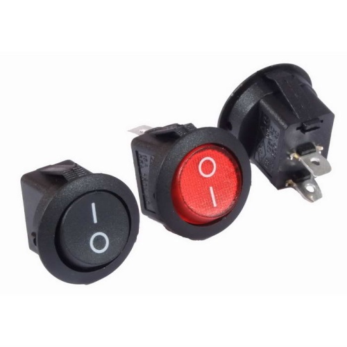 Клавишный переключатель RUICHI RS-101-8C, ON-OFF | код 109851 | Ruichi Клавишный переключатель RUICHI RS-101-8C, ON-OFF | код 109851 | Ruichi