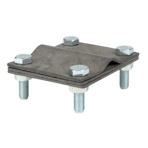 Зажим заземлитель 20 - полоса 50 (пластина 70*80мм) HZ PROxima | код lp-57080 | EKF фото 2