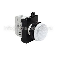 Светосигнальная арматура 12-30V AC/DC, белая CP050XB | код CP050XB | EMAS
