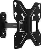 Кронштейн для телевизора Ultramounts UM898 черный 23-42 макс.30кг настенный поворотно-выдвижной и наклонный | код 1413091 | ULTRAMOUNTS