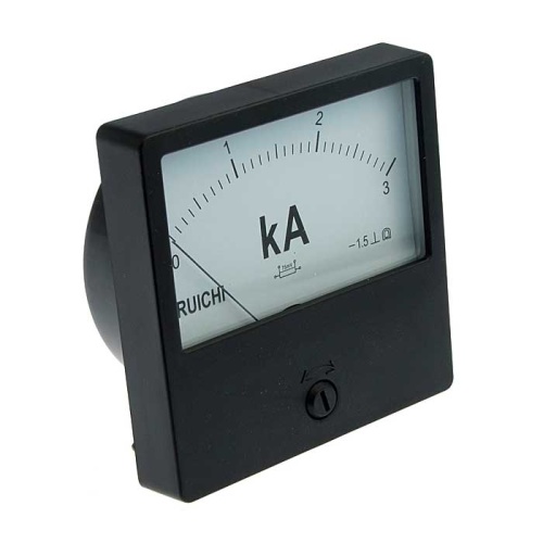 Амперметр RUICHI М42300 3KA (Аналог), щитовой | код 97284 | Ruichi