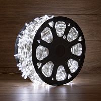 Гирлянда LED Клип-лайт 12 V, прозрачный ПВХ, 150 мм, цвет диодов белый | код 325-155 | NEON-NIGHT