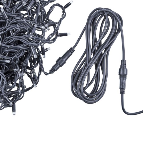 Удлинитель для гирлянд UCX-F90 E/5M/BK серии F90PRO 5м статика/мерцание IP67 черн. Uniel UL-00013227 фото 3