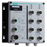Коммутатор TN-5510A-2GTX-WV-T L2 Managed Ethernet switch with 8 10/100BaseT(X) and 2 10/100/1000 Base-T(X) M12 ports, 24 - 110 VDC dual power input, t | код 00-06100657 | MOXA