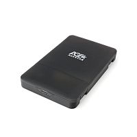 USB 3.0 Внешний корпус 2.5 SATAIII HDD/SSD AgeStar 3UBCP3C (BLACK) USB 3.0, пластик, черный, безвинтовая конструкция | код 3UBCP3C (BLACK) | AgeStar