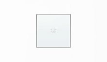 Накладка для механизма карточного выключателя с линзой подсветки и маркировкой SKY альпийский белый | код 8514 BL | ABB