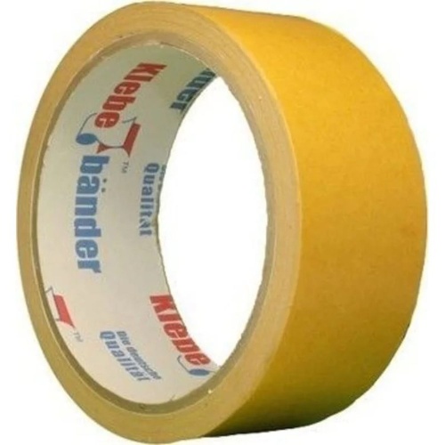 Двусторонняя лента 50мм х 10м полипропилен в индивидуальной упаковке Klebebander KPP510T/36 (KPP510T) | код 2830 | АДМ