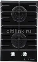 Газовая варочная поверхность Maunfeld EGHG.32.6CB/G черный | код 1512636 | MAUNFELD