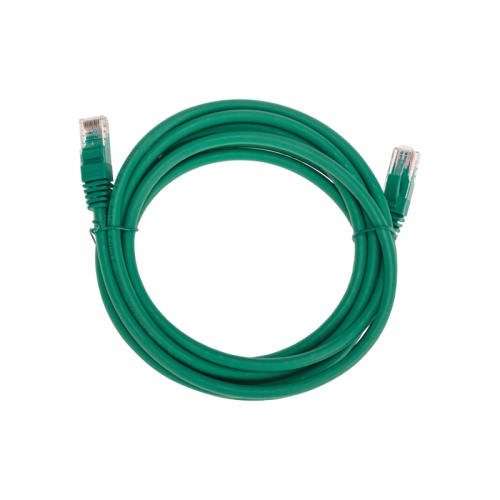 Патч-корд U/UTP, CAT 6, RJ45-RJ45, 26AWG, LSZH, зеленый, 3м REXANT | код 02-0296-3 | REXANT