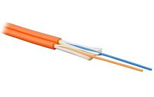 Hyperline FO-D3-IN-62-2-LSZH-OR Кабель волоконно-оптический 62.5/125 (OM1) многомодовый. 2 волокна. duplex. zip-cord. плотное буферное покрытие (tight buffer) 3.0 мм. для внутренней прокладки. LSZH. нг(А)-HF. –40 C – +70 C. оранжевый | код 244730 (0