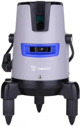 Уровень лазер. Deko LL57 PRO SET 1 2кл.лаз. 635нм цв.луч. красный 5луч. (065-0103) | код 1563344 | DEKO