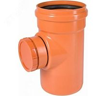 Ревизия ПВХ наружной канализации 400 мм | код 826600 | Ostendorf