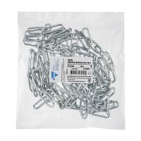 Цепь DIN763 3мм длиннозвенная оцинкованная (3м) | код 127858 | Tech-KREP