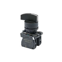 Переключатель на 3 положения с фиксацией, длинная ручка, 2NO, IP65, пластик MTB5-AJ33 | код 137258 | MEYERTEC