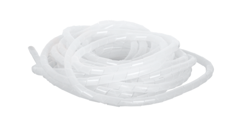 Лента NIKOMAX спиральная для организации и защиты кабельных пучков, диаметр 15мм, толщина 1,5мм, для пучка до 75мм, белая, 10м | код NMC-SWB15-010-WT | NIKOMAX Лента NIKOMAX спиральная для организации и защиты кабельных пучков, диаметр 15мм, толщина 1,5мм, для пучка до 75мм, белая, 10м | код NMC-SWB15-010-WT | NIKOMAX