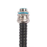 Металлорукав из нерж. стали МРПИнг (INOX) 25 с протяжкой (уп.50м) Fortisflex 82615