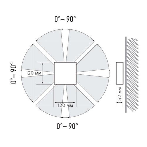 Светильник светодиодный архитектурный ДБУ-8Вт (2х4Вт) 4000К 250 Лм IP20 3 г.гар. Двустороннего свечения черный | код 5045743 | JazzWay фото 6 Светильник светодиодный архитектурный ДБУ-8Вт (2х4Вт) 4000К 250 Лм IP20 3 г.гар. Двустороннего свечения черный | код 5045743 | JazzWay фото 6
