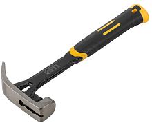 Молоток-гвоздодер Профи 450г цельнометал. FIT 44796