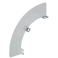 Перегородка SEP для углов CD 90 H80, в комплекте с крепежными элементами и необходимыми для монтажа | код SSD90800K | DKC