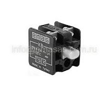 Блок-контакт с держателем (1НО+1НЗ) для постов | код KB14K | EMAS