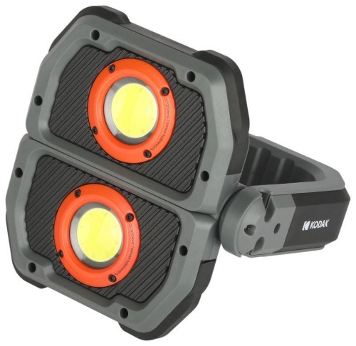 Фонарь-прожектор аккумуляторный рабочий RA-1001 25Вт LED+COB Li-ION 3.7В 4000мА/ч многофункциональный Powerbank IP44 | код Б0061029 | KODAK