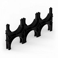 Кластер для двустенных труб d110 мм, тройной, двухсторонний (66 шт/кор) Промрукав | код PR13.02581 | ПРОМРУКАВ