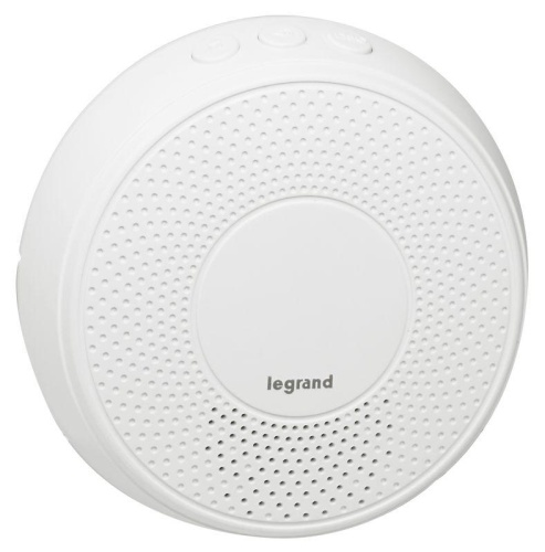 Звонок беспроводной - комплект "Премиум" - 30 рингтонов - дальность 200 м - цвет белый - дополнительный звонок "Комфорт" с питанием от сети 220В | код 094272 | Legrand фото 5