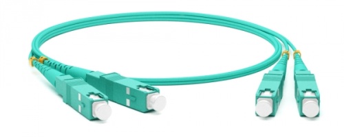 Патч-корд волоконно-оптический (шнур) MM 50/125(OM3) SC-SC 2 мм duplex 10G/40G LSZH 3 м, Hyperline FC-D2-503-SC/PR-SC/PR-H-3M-LSZH-AQ | код 239462 | Hyperline Патч-корд волоконно-оптический (шнур) MM 50/125(OM3) SC-SC 2 мм duplex 10G/40G LSZH 3 м, Hyperline FC-D2-503-SC/PR-SC/PR-H-3M-LSZH-AQ | код 239462 | Hyperline