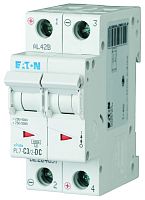 Автоматический выключатель для защиты цепей пост. тока 3А, кривая отключения C, 2 полюса, откл. способность 10 кА, PL7-C3/2-DC | код 264897 | EATON