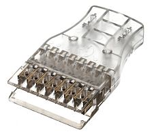 4-x парный разъем 110 типа Cat.5, Hyperline 110C-C-4P | код 15513 | Hyperline