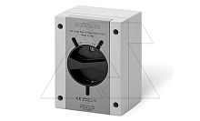 Выключатель нагрузки, 4P, 32A (25A AC3), 690VAC, габ. Y1, черная блок. рукоятка, в пластм. корпусе IP66/IP69, ISOLATORS | код 590.GE3214 | Scame