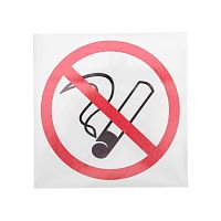Наклейка курить запрещено 200х200мм | код 56-0035 | Rexant