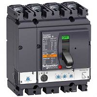 Автоматический выключатель 4П MIC2.2 100A NSX250R(200кА при 415В, 45кА при 690B) | код. LV433511 | Schneider Electric 