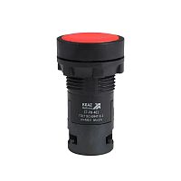 Кнопка с фиксацией OptiSignal Compact D22 C7-PH-402 красная 2НЗ XB7NH44 | код 362069 | КЭАЗ