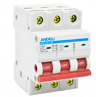 Выключатель нагрузки AHL30-125 3P 40A (ANDELI) | код ADL04-025 | ANDELI