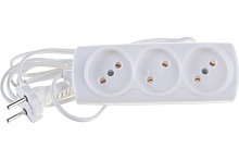 Удлинитель Navigator 71 449 NPE-S1-03-300-X-2x0.75 без заземления 3 гн. 3м 6А ПВС 2х0.75 | код 19248 | Navigator Group