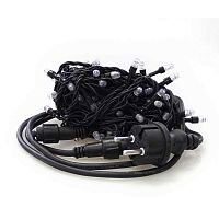 Гирлянда RB-LD100-B-E 100 син. светодиодов сетевой провод 150см до 10-ти соединений IP44 10м | код 4690601021762 | SHLights