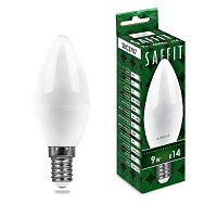 Лампа светодиодная 9Вт 230В E14 6400К C37 SBC3709 SAFFIT 55170