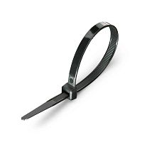 Стяжки нейлоновые КСС 5x160 (черн) (100шт) | код 89905 | Fortisflex