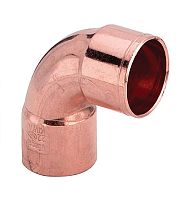 Отвод однораструбный 90 град. медь пайка 15, модель 5001a (15001A15E (15001A15) | код RG008TB9QBB0SD | Sanha