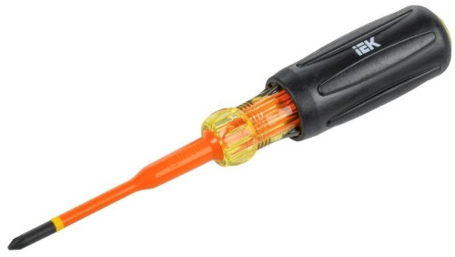 Отвертка диэлектрическая SLIM PZ1х80 Т3 ARMA2L 5 | код A2L5-SC31-T3-PZ-10-080 | IEK Отвертка диэлектрическая SLIM PZ1х80 Т3 ARMA2L 5 | код A2L5-SC31-T3-PZ-10-080 | IEK