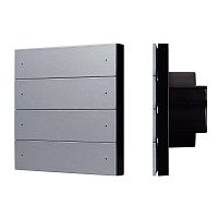 Панель управления кнопочная INTELLIGENT ARLIGHT SMART-ZB-801-22-1G-8SC-MULTI-IN Silver (230V) (IARL, IP20, Пластик, 5 лет) | код 55487 | Arlight