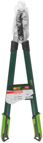 Сучкорез, тефлон. покрытие, наковальня, шестеренч. передача, стальные ручки с прорезинен. рукоятками | код 77123 | FIT фото 3 Сучкорез, тефлон. покрытие, наковальня, шестеренч. передача, стальные ручки с прорезинен. рукоятками | код 77123 | FIT фото 3