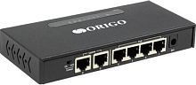 Коммутатор Origo OS1206P/60W OS1206P/60W/A1A (L2) 6x100Мбит/с 4PoE 4PoE+ 100W неуправляемый | код 2020676 | ORIGO