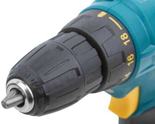 Дрель-шуруповерт аккумуляторная 12В 0-350/1100об/мин 20Нм 2 (Li-Ion) 1.3А.ч FIT 80181 фото 9