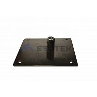 Держатель молниеприемника 16 мм для плоской кровли, сталь | код 75207 | ЕЗЕТЕК