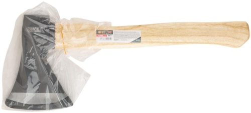 Топор кованая усиленная сталь, деревянная полированная ручка 800 гр | код 46138 | FIT фото 3