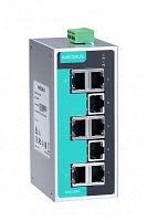 Коммутатор EDS-208A 8 port entry-level unmanaged Ethernet Switches with dual power input | код 00-06009046 | MOXA
