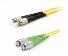 Патч-корд оптический LANMASTER, LSZH, дуплексный, ST/APC-FC/APC, SM OS2, 15 м | код LAN-2ST-2FC/SA-15.0 | LANMASTER