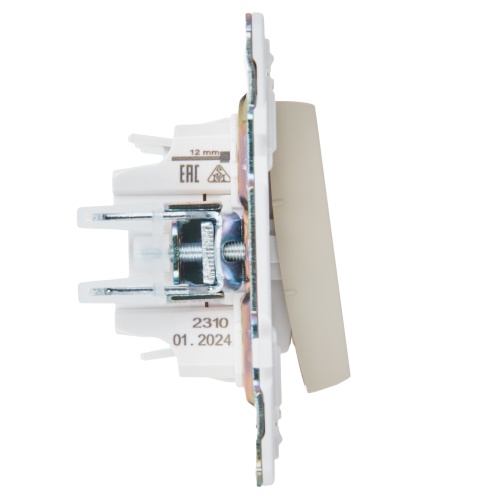 SKANDY Выключ. 3-кл. 10А SK-V11B беж. IEK | код SK-V30-0-10-K10 | IEK фото 3